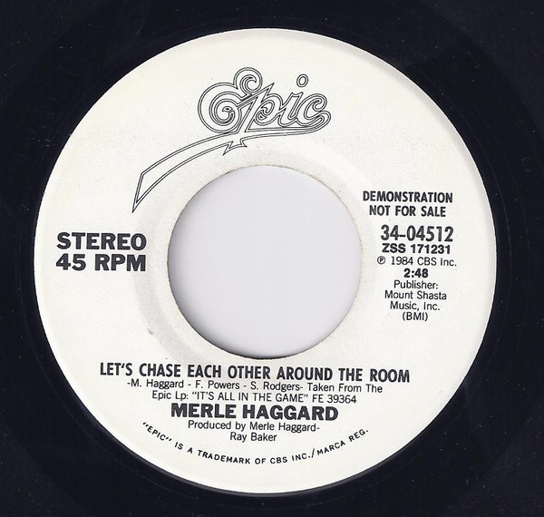 Accords et paroles Lets Chase Each Other Around The Room Merle Haggard