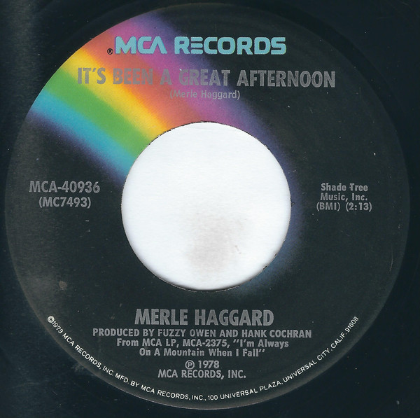 Accords et paroles Love Me When You Can Merle Haggard