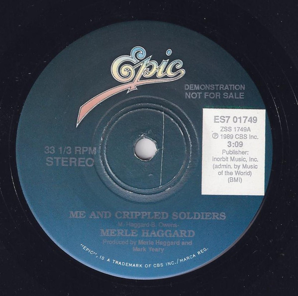 Accords et paroles Me And Crippled Soldiers Merle Haggard