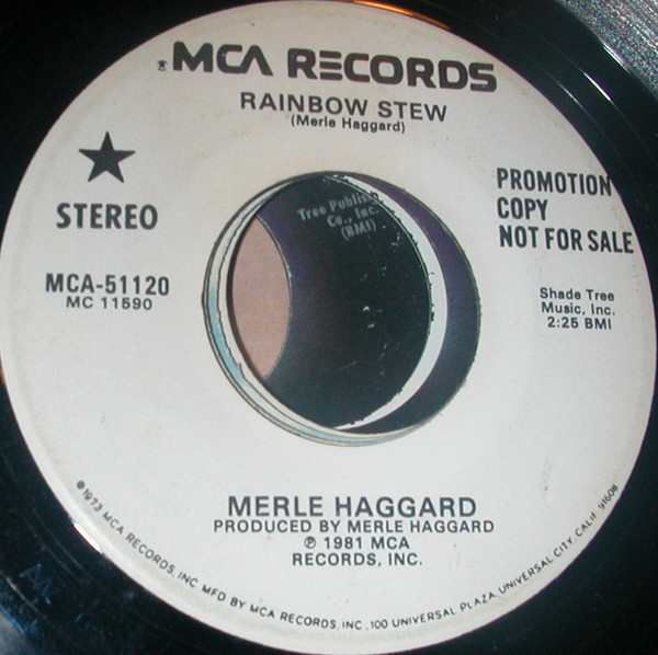 Accords et paroles Rainbow Stew Merle Haggard