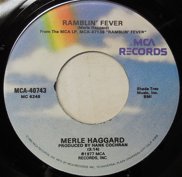 Accords et paroles Ramblin' Fever Merle Haggard