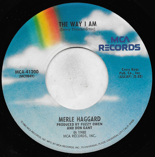 Accords et paroles The Way I Am Merle Haggard
