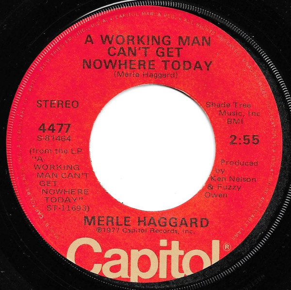 Accords et paroles Working Man's Blues Merle Haggard