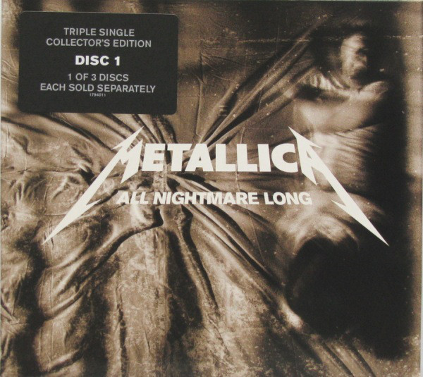 Accords et paroles All Nightmare Long Metallica