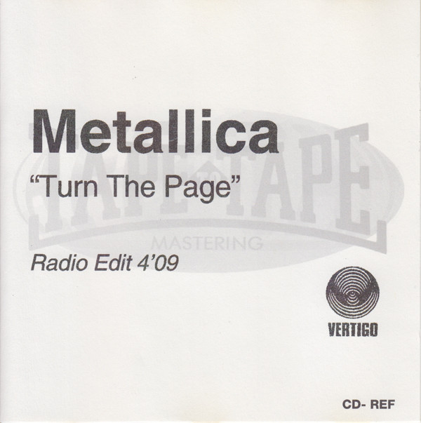 Accords et paroles Turn the Page Metallica