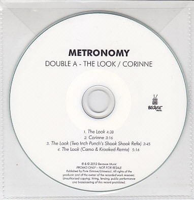 Accords et paroles Corinne Metronomy