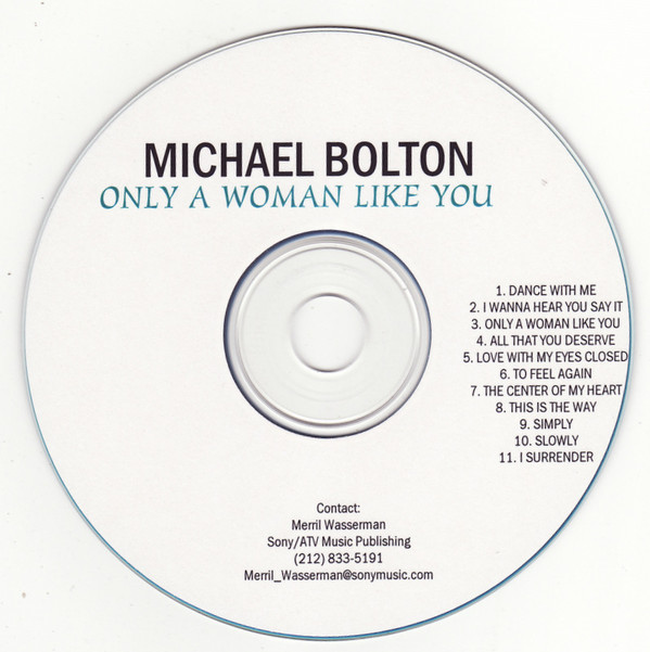 Accords et paroles Only A Woman Like You Michael Bolton