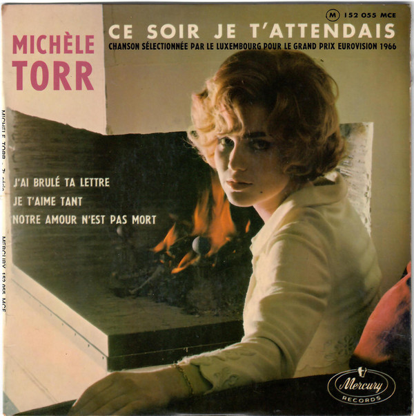 Accords et paroles Ce soir je t'attendais Michèle Torr