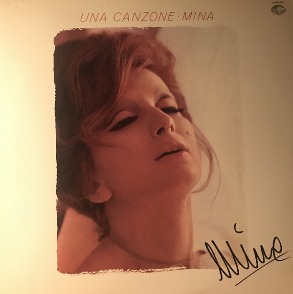Accords et paroles Una Canzone Mina