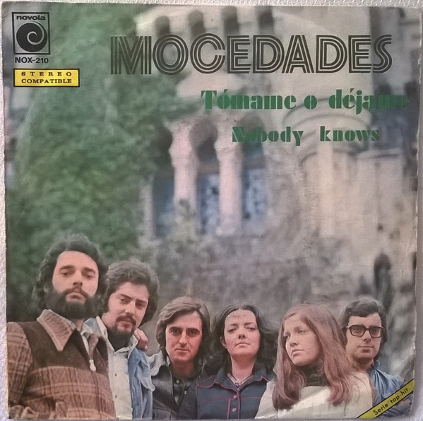 Accords et paroles Tomame o Déjame Mocedades