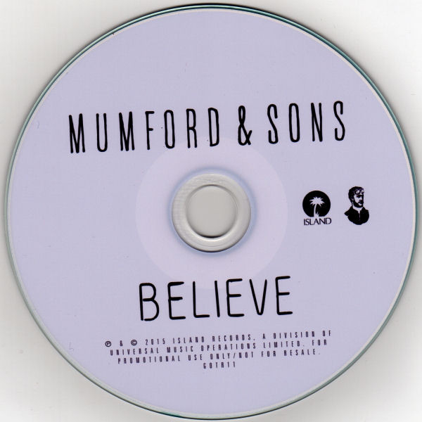 Accords et paroles Believe Mumford & Sons