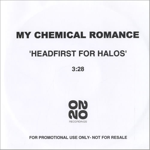 Accords et paroles Headfirst for Halos My Chemical Romance