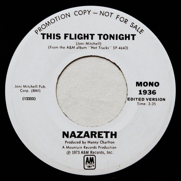 Accords et paroles This Flight Tonight Nazareth