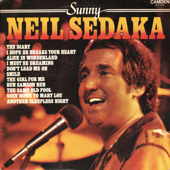 Accords et paroles Sunny Neil Sedaka