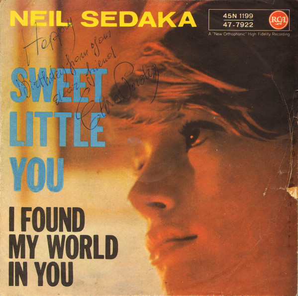 Accords et paroles Sweet Little You Neil Sedaka