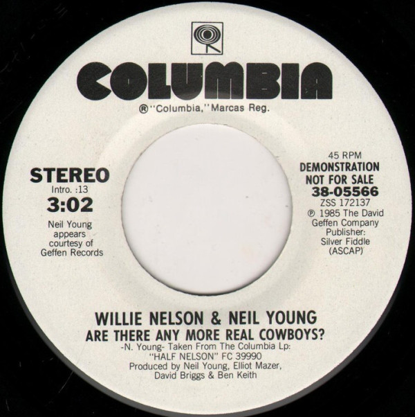 Accords et paroles Are There Any More Real Cowboys Neil Young