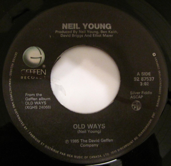 Accords et paroles Once An Angel Neil Young