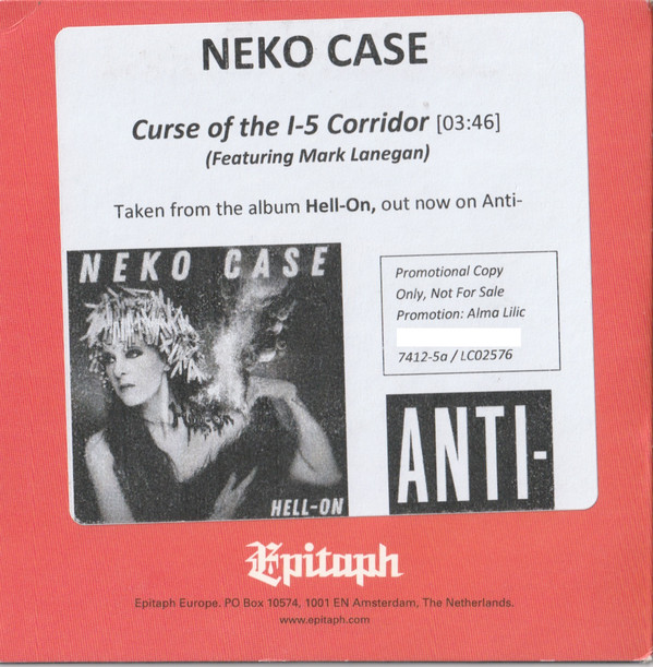 Accords et paroles Curse Of The I-5 Corridor Neko Case