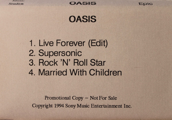 Accords et paroles Married with Children Oasis