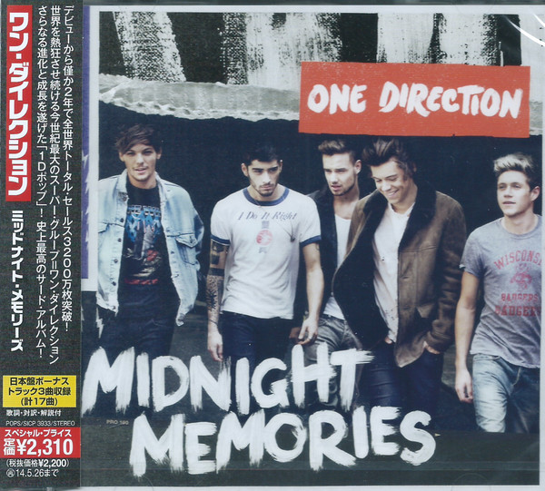 Accords et paroles Midnight Memories One Direction