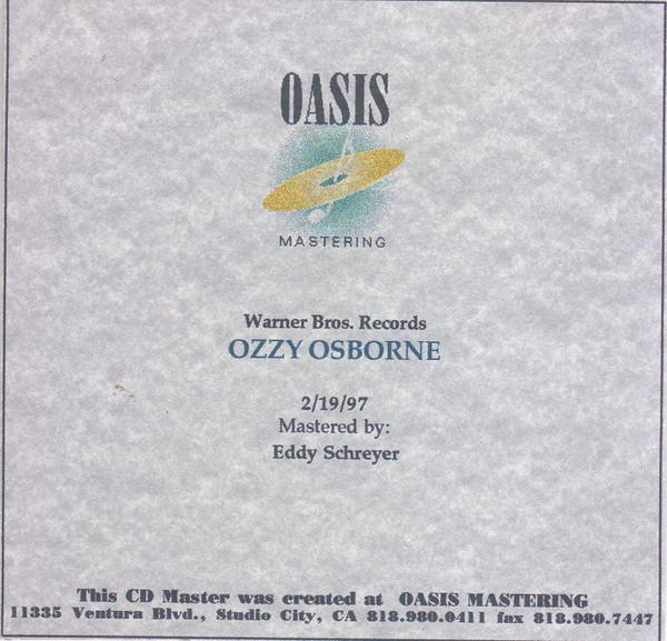 Accords et paroles Pictures Of Matchstick Men Ozzy Osbourne