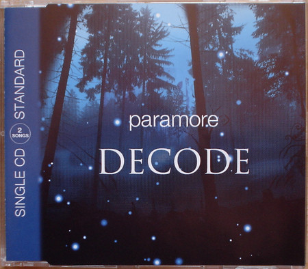 Accords et paroles Decode Paramore