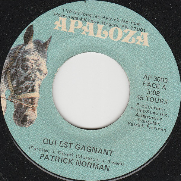 Accords et paroles Qui est gagnant Patrick Norman