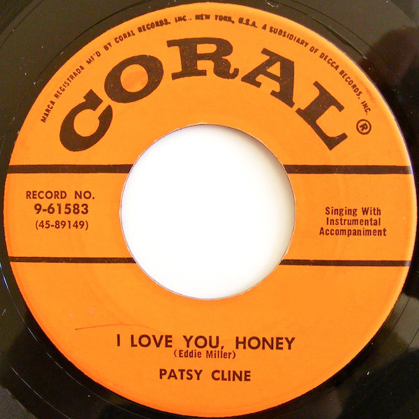 Accords et paroles I Love You Honey Patsy Cline