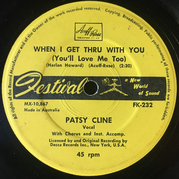 Accords et paroles Imagine That Patsy Cline