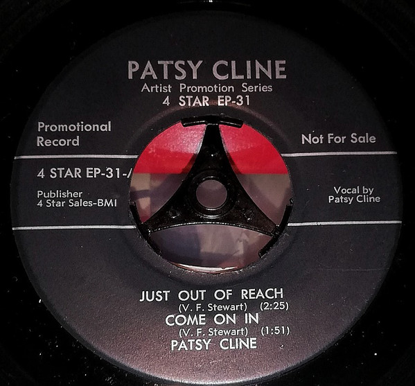 Accords et paroles Just Out Of Reach Patsy Cline