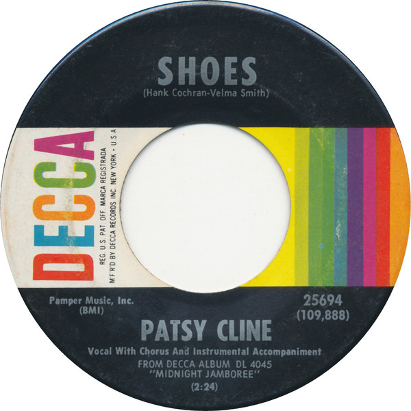 Accords et paroles Shoes Patsy Cline