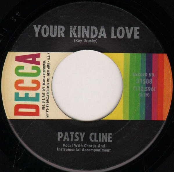 Accords et paroles Your Kinda Love Patsy Cline