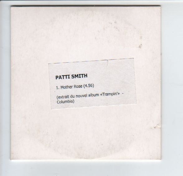 Accords et paroles Mother Rose Patti Smith