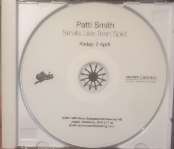 Accords et paroles Smells Like Teen Spirit Patti Smith