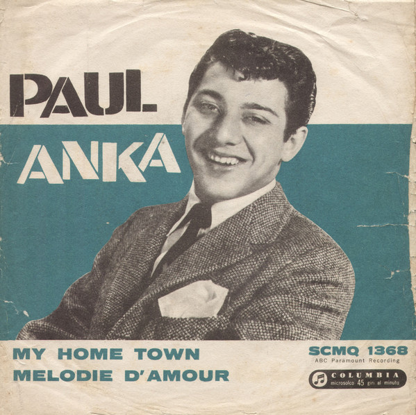 Accords et paroles Mélodie Damour Paul Anka