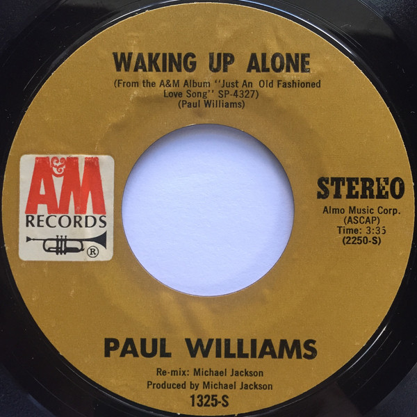 Accords et paroles Waking Up Alone Paul Williams