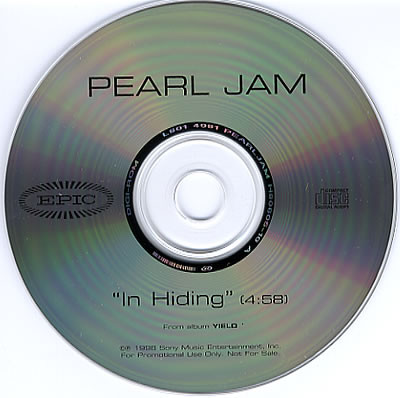 Accords et paroles In Hiding Pearl Jam
