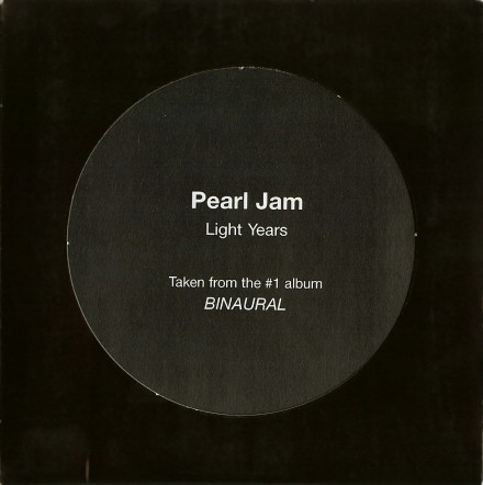 Accords et paroles Light Years Pearl Jam