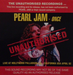Accords et paroles Once Pearl Jam