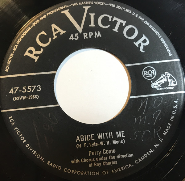 Accords et paroles Abide With Me Perry Como