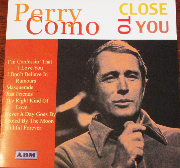 Accords et paroles Close To You Perry Como