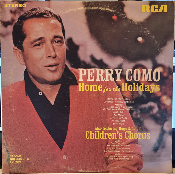 Accords et paroles Home For The Holidays Perry Como