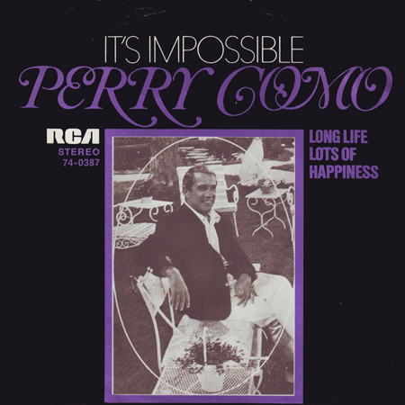 Accords et paroles It's Impossible Perry Como