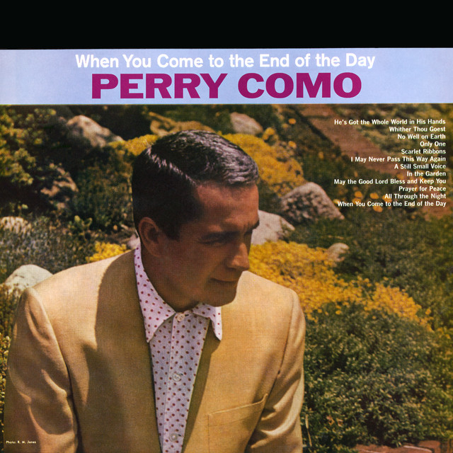 Accords et paroles Scarlet Ribbons Perry Como