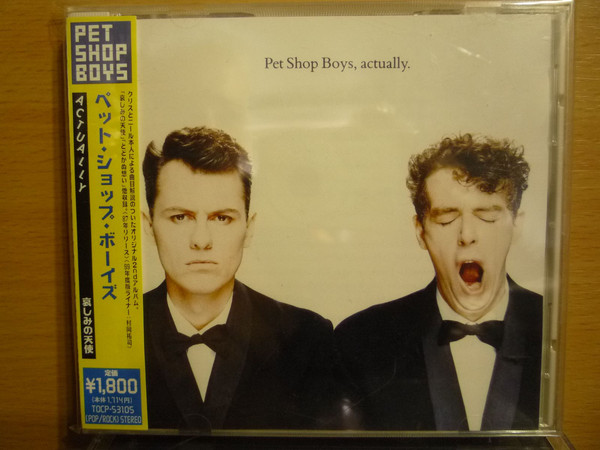 Accords et paroles Actually Pet Shop Boys