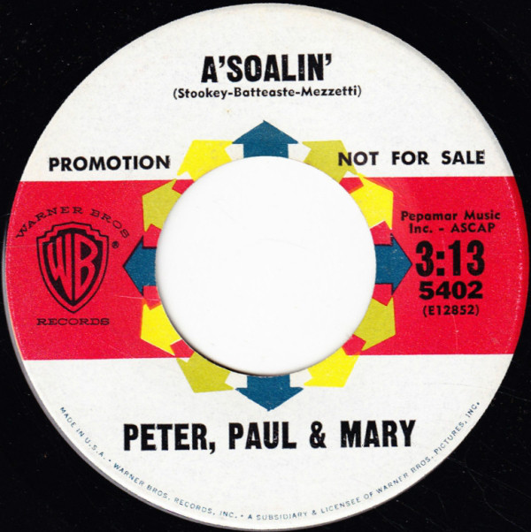 Accords et paroles Hush-A-Bye Peter, Paul and Mary