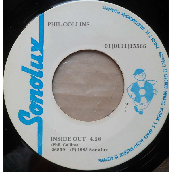 Accords et paroles Inside Out Phil Collins