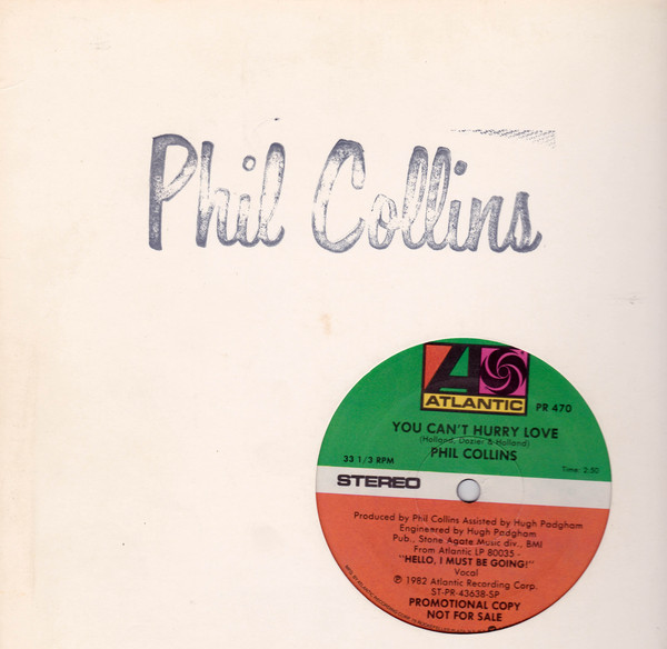 Accords et paroles You Can't Hurry Love Phil Collins