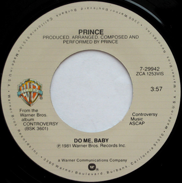 Accords et paroles Do Me Baby Prince