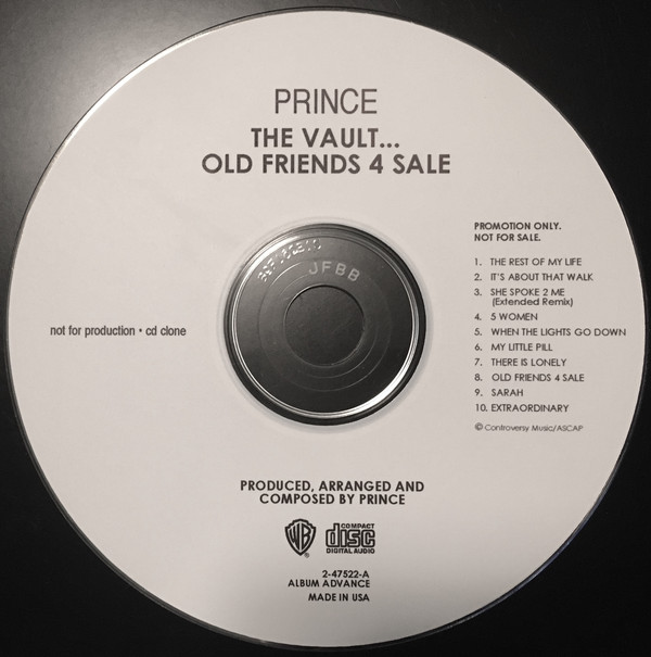 Accords et paroles Old Friends 4 Sale Prince